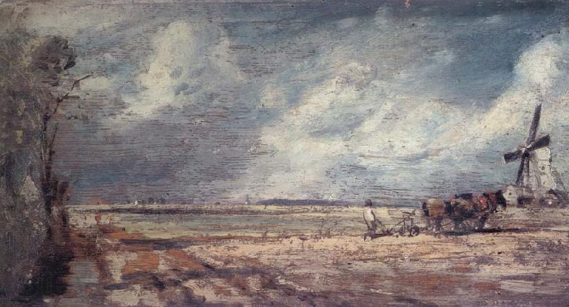 John Constable Spring:East Bergholt Common Germany oil painting art